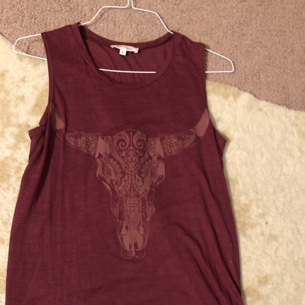 Buddy love garnet tank
